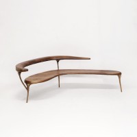<a href="https://www.galeriegosserez.com/artistes/loellmann-valentin.html">Valentin Loellmann </a> - Brass - Corner bench